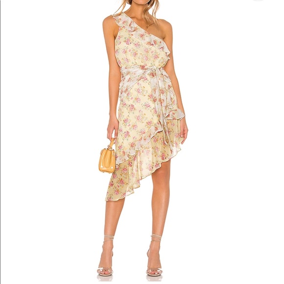 Majorelle Isabelle Midi Dress in Prairie Multi